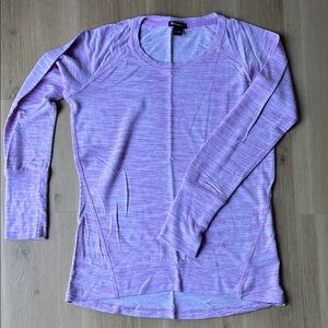 Champion Pink Fitted Long Sleeve T-Shirt